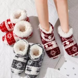 Winter Fleece Bootie Slippers virtual bazaar