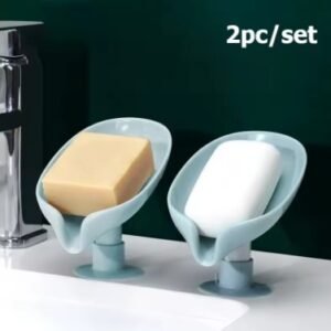 Leaf Shape Self Draining Soap Holder virtual bazaar