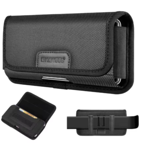 Nylon Phone Holster with Belt Clip