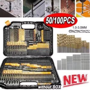 HSS Titanium Coated Drill Bit Set virtual bazaar