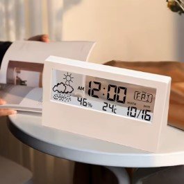 Transparent Digital Weather Station Clock virtual bazaar